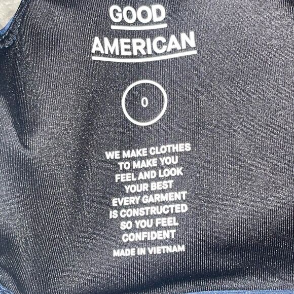 NWTs Good American Empower Ombré Sports Bra w/ Mesh Racerback Size XS - Picture 5 of 8